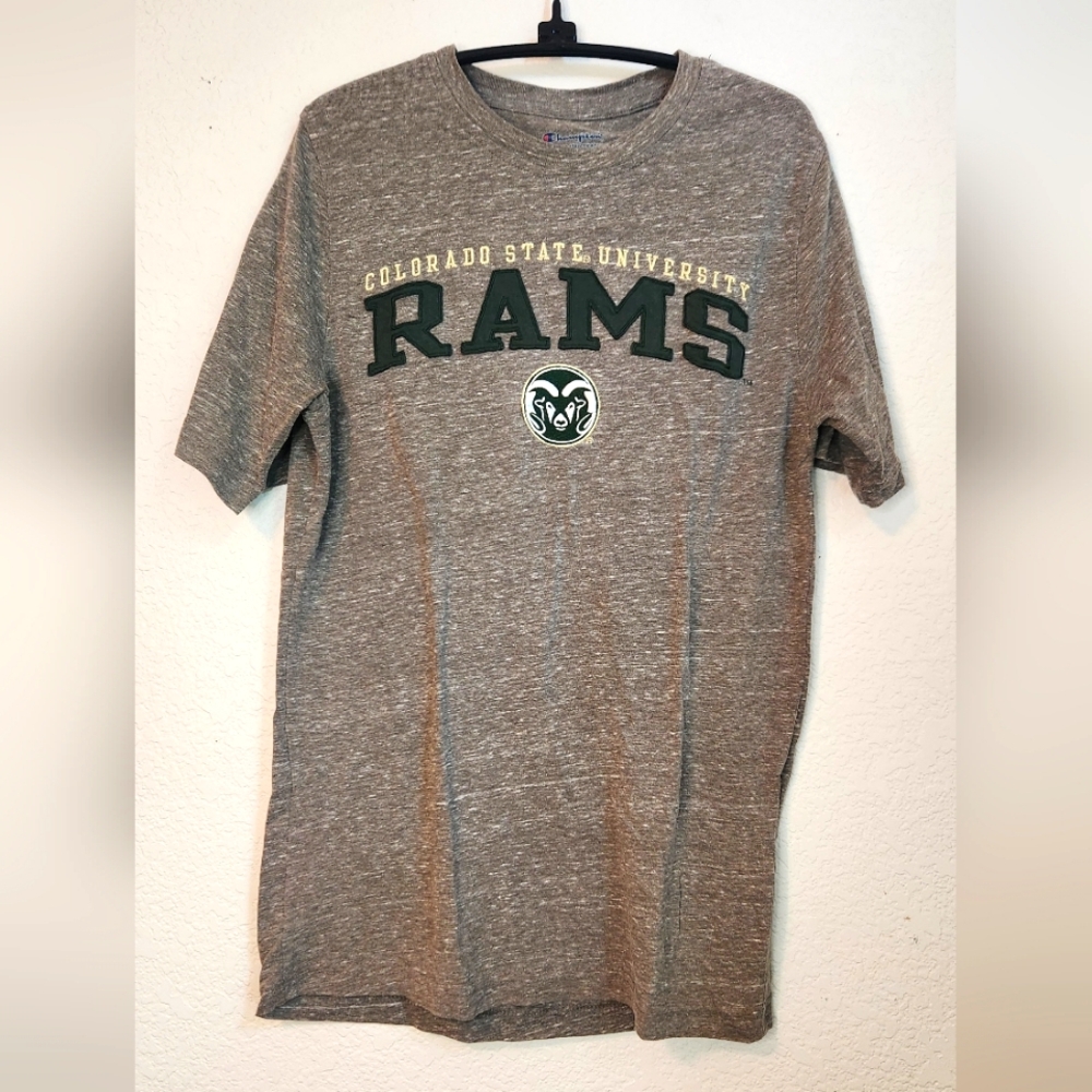 Champion Colorado State University Gray T-Shirt, Size S